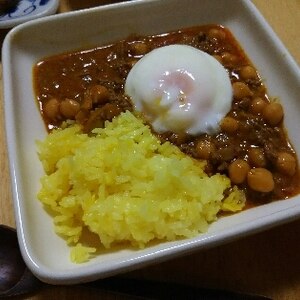 ひよこ豆とココナッツミルクのカレー